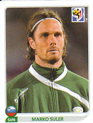 Marko Suler Slovenia samolepka Panini World Cup 2010 #244